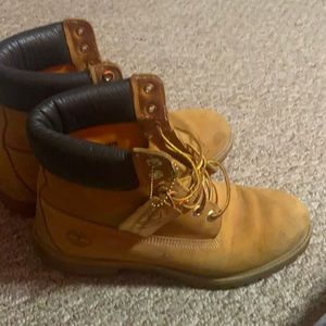 Waterproof Timberlands.